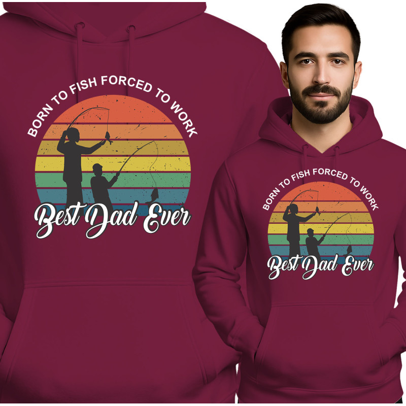 Beste Vader Ooit Vis Hoodie