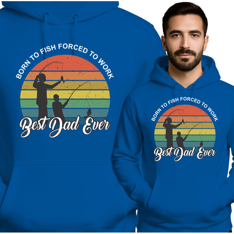 Beste Vader Ooit Vis Hoodie