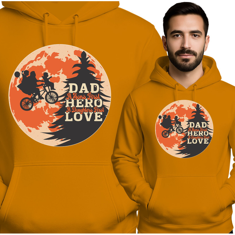 Bluza męska 'A Son's First Hero, A Daughter's First Love'