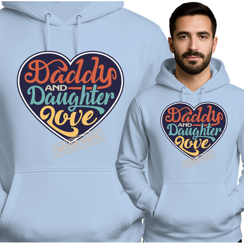 Bluza męska 'Daddy and Daughter Love '