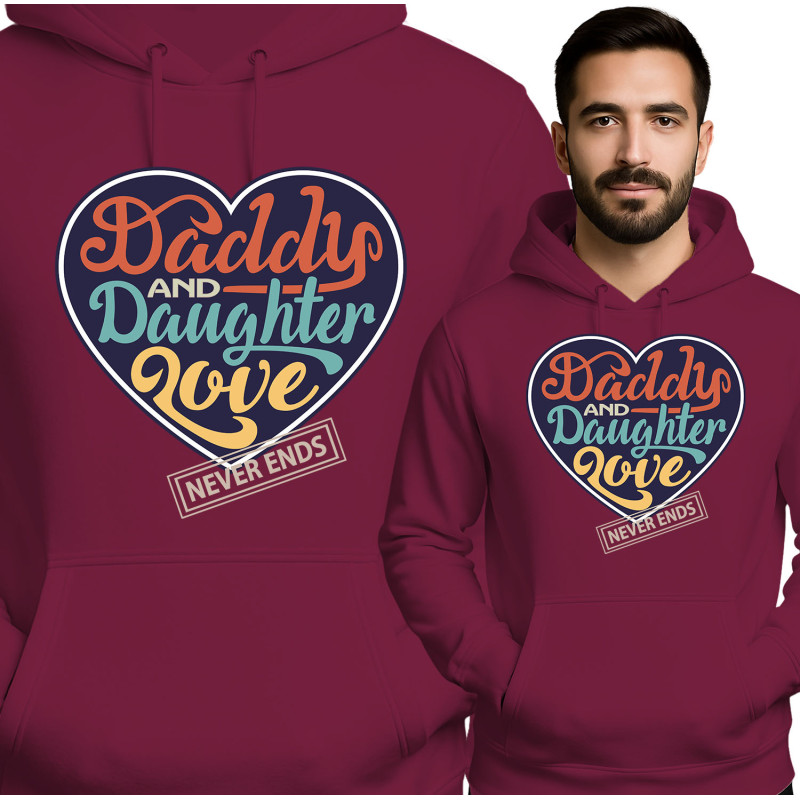 Bluza męska 'Daddy and Daughter Love '
