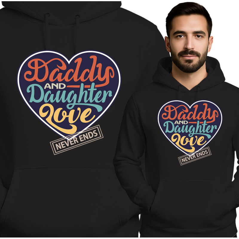 Bluza męska 'Daddy and Daughter Love '