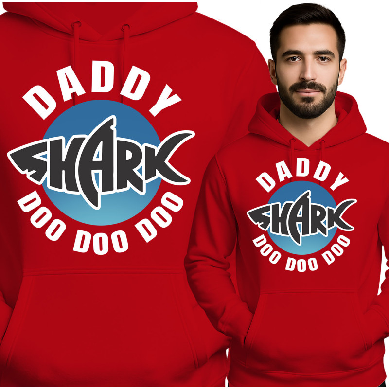 Bluza męska 'Daddy Shark'