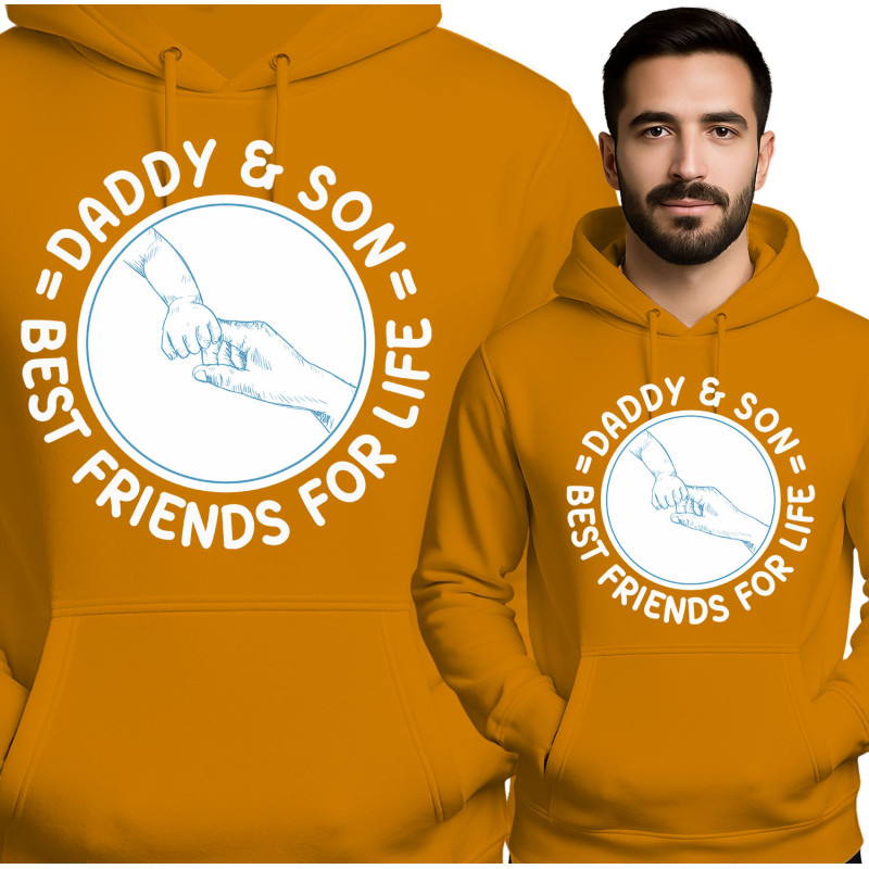 Daddy & Son Hoodie - Beste Vrienden Voor Altijd