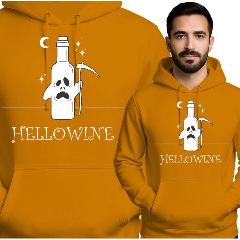 Bluza męska 'Hellowine'