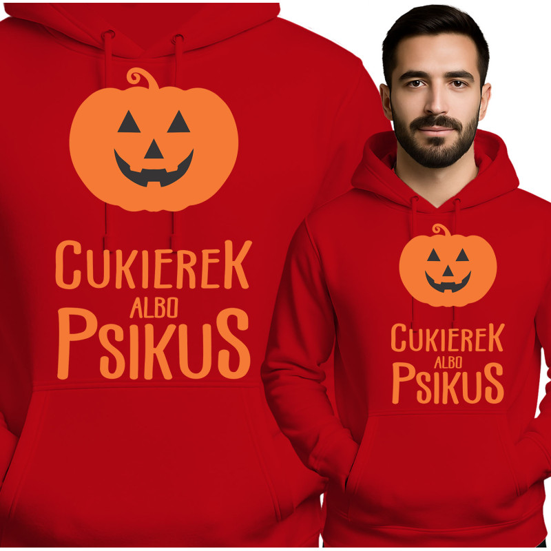 Bluza męska 'CUKIEREK Albo PSIKUS'