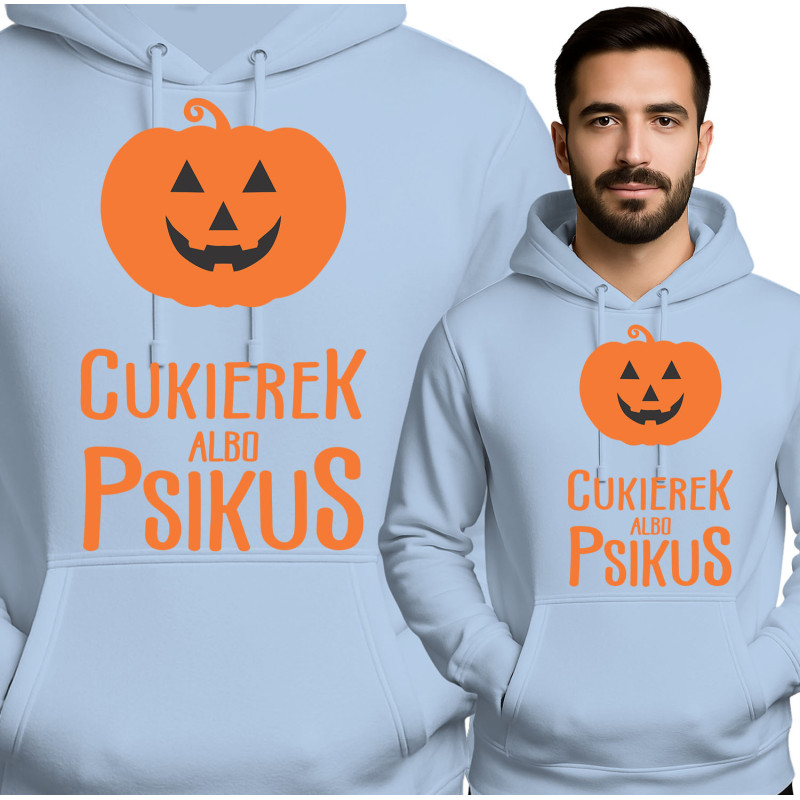 Hippe Halloween Hoodie - Cukierek albo Psikus