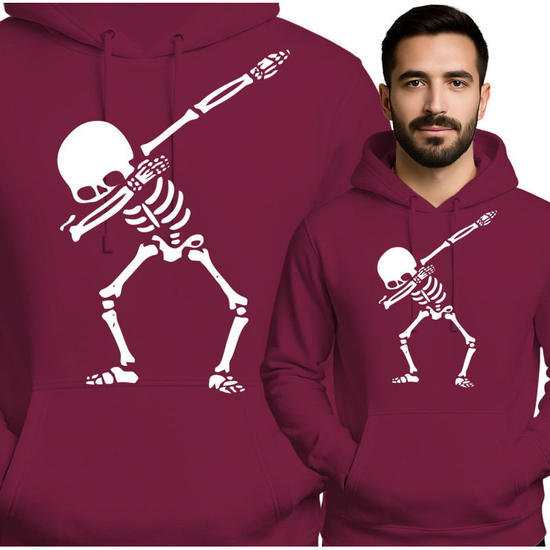 Bluza męska 'Szkieletem w Dabbie'
