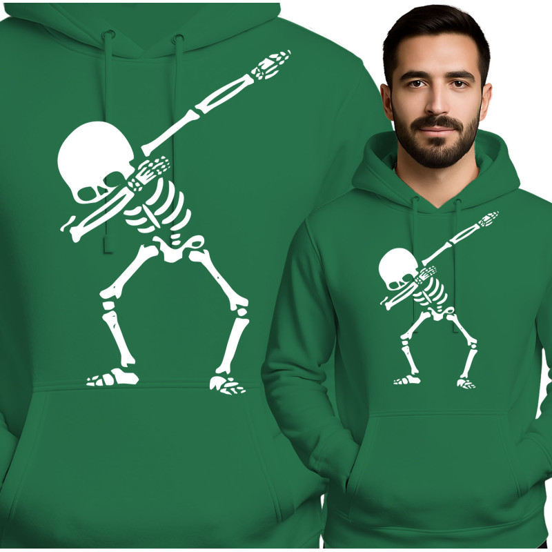 Bluza męska 'Szkieletem w Dabbie'