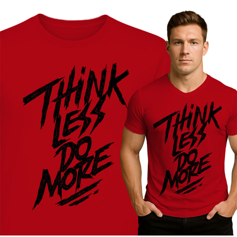 Gym Must-Have: Denk Minder, Doe Meer T-shirt