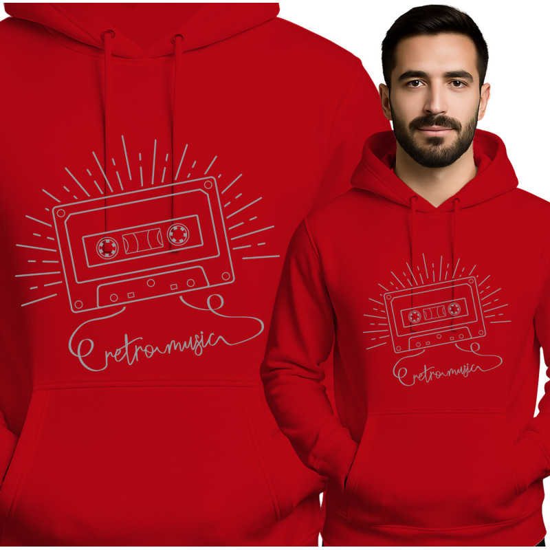 Retro Muziek Hoodie