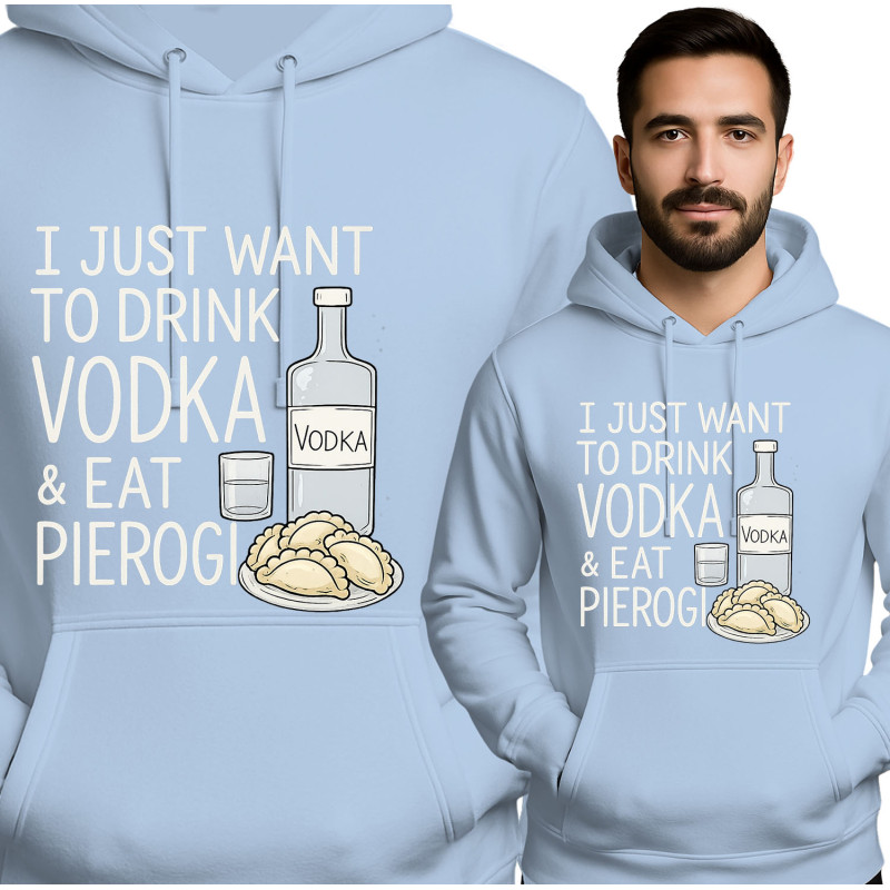 Bluza męska 'Miłośnicy wódki i pierogów'