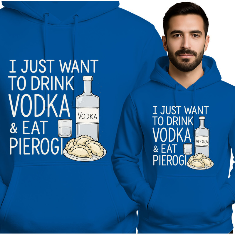 Bluza męska 'Miłośnicy wódki i pierogów'