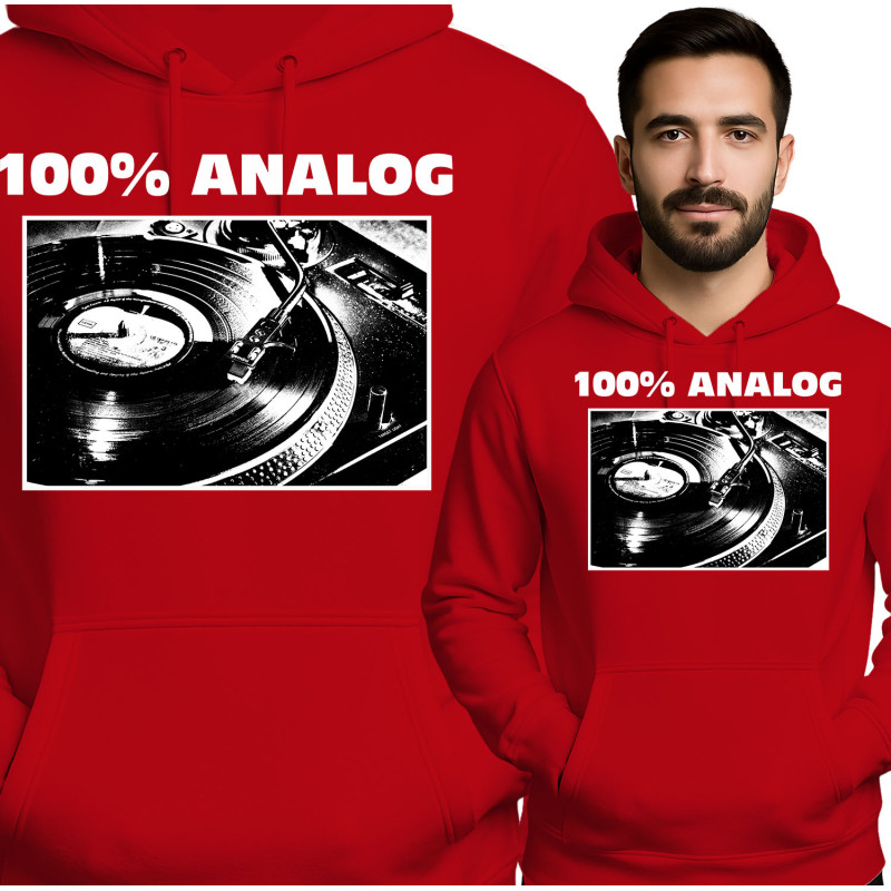 Bluza męska '100% Analog'