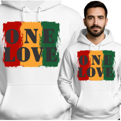 One Love Graphic Hoodie