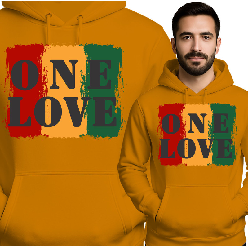One Love Graphic Hoodie