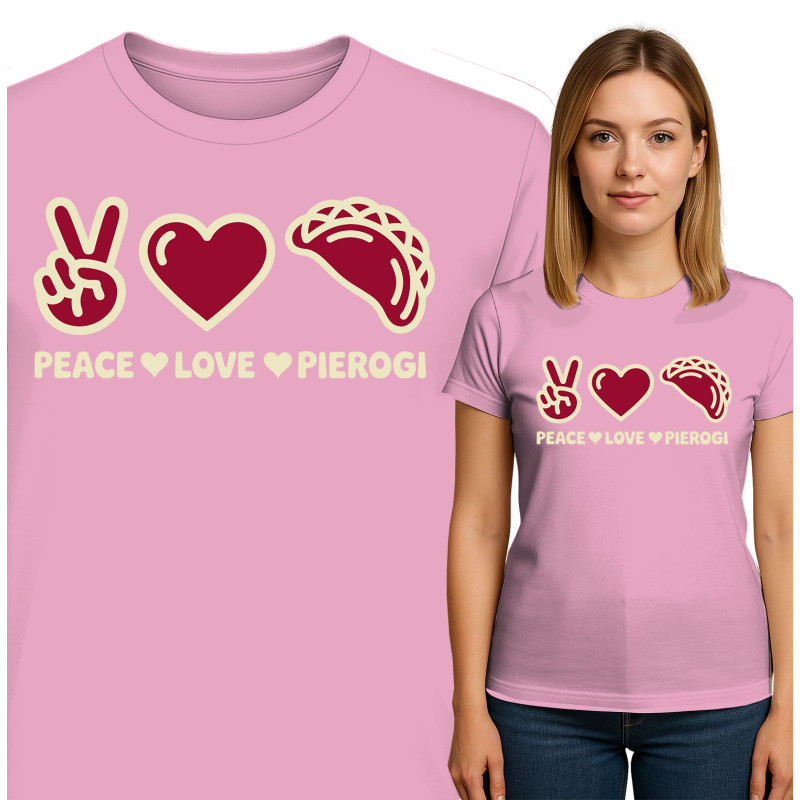 Vrede Liefde Pierogi T-Shirt