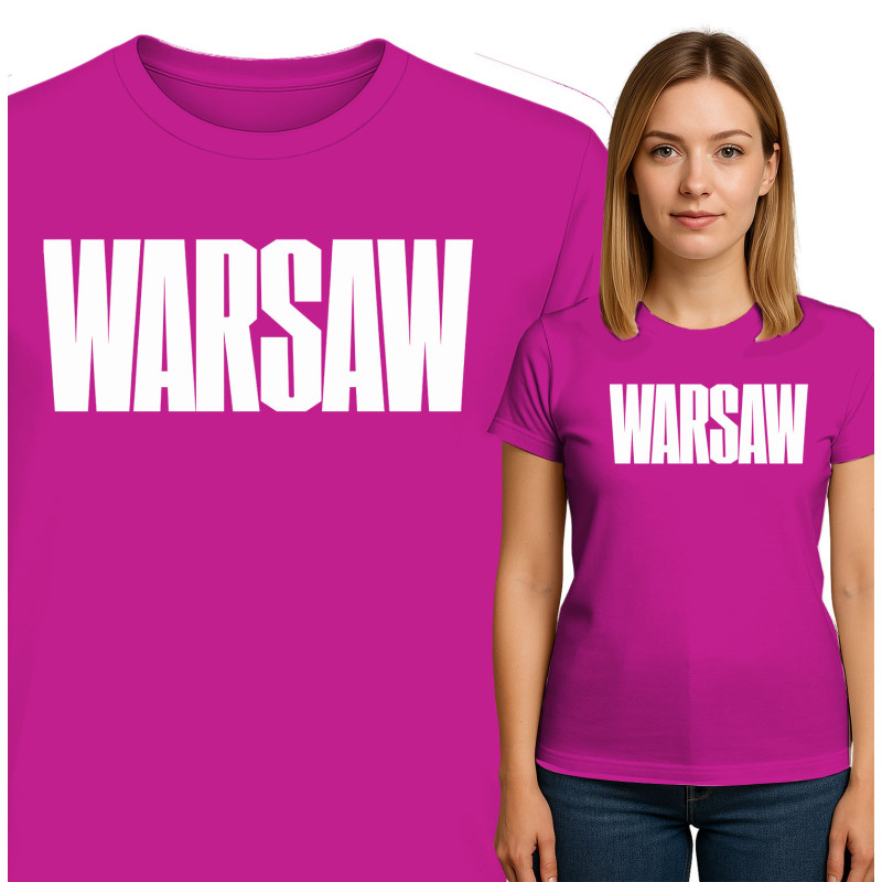 Koszulka damska 'Warsaw'