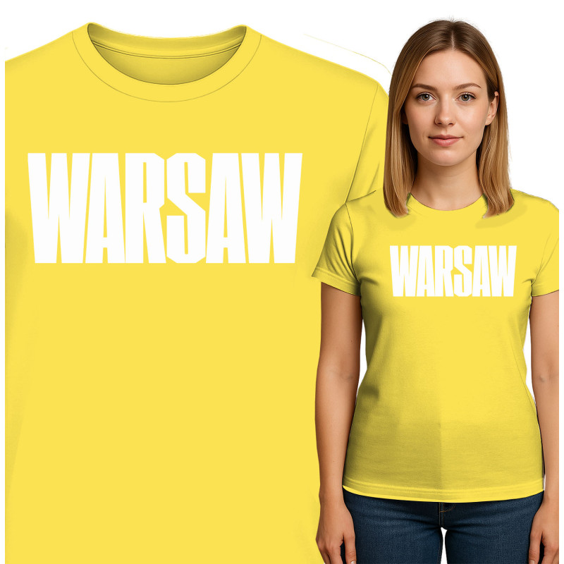 Koszulka damska 'Warsaw'