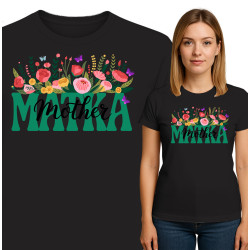 Bloemen 'Moeder' T-shirt