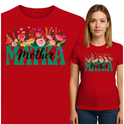 Bloemen 'Moeder' T-shirt