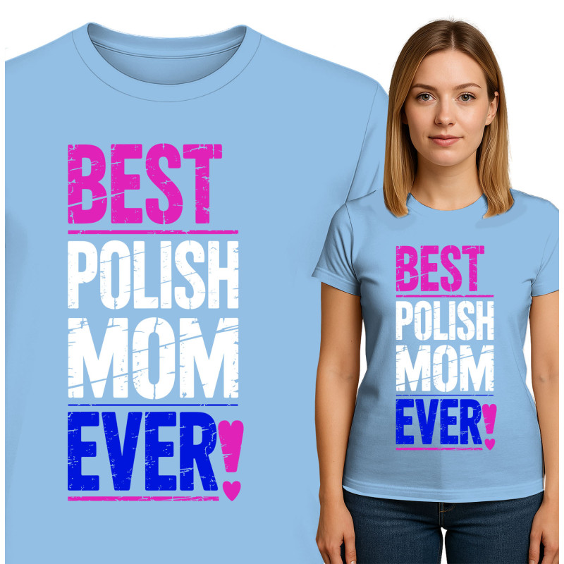 Beste Poolse Mama T-shirt