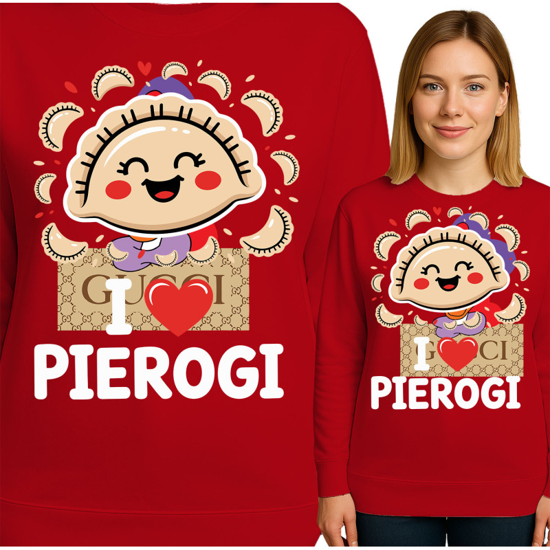 Bluza damska 'I Love Pierogi'