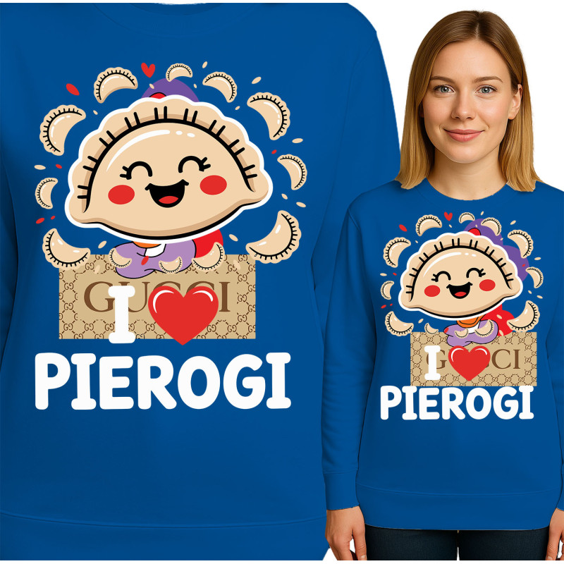 Bluza damska 'I Love Pierogi'