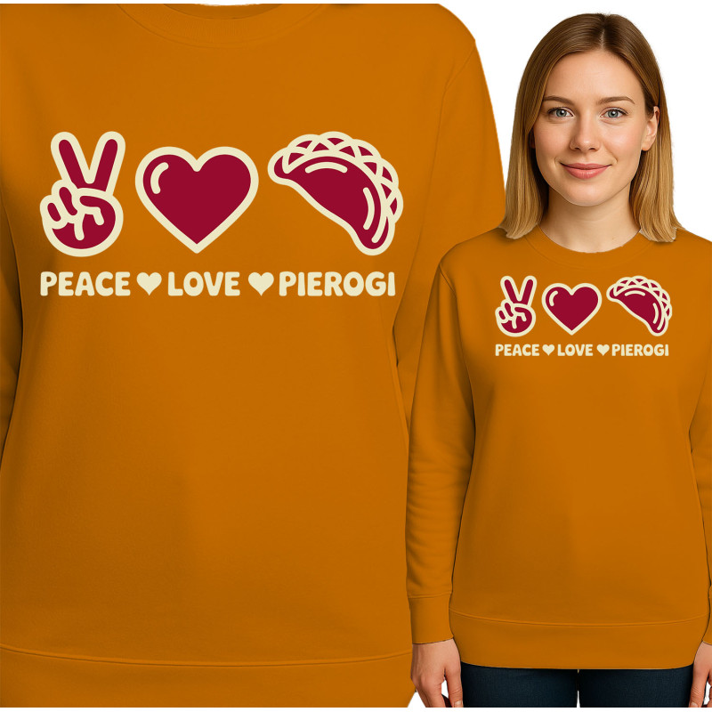 Peace Love Pierogi Sweater