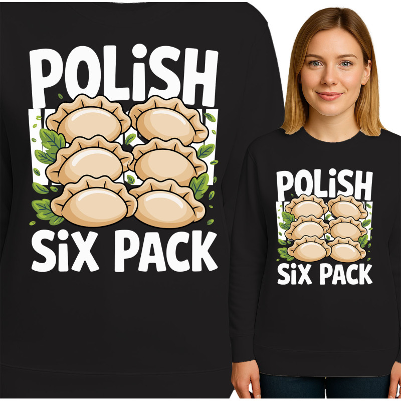Bluza damska 'Polish Six Pack'