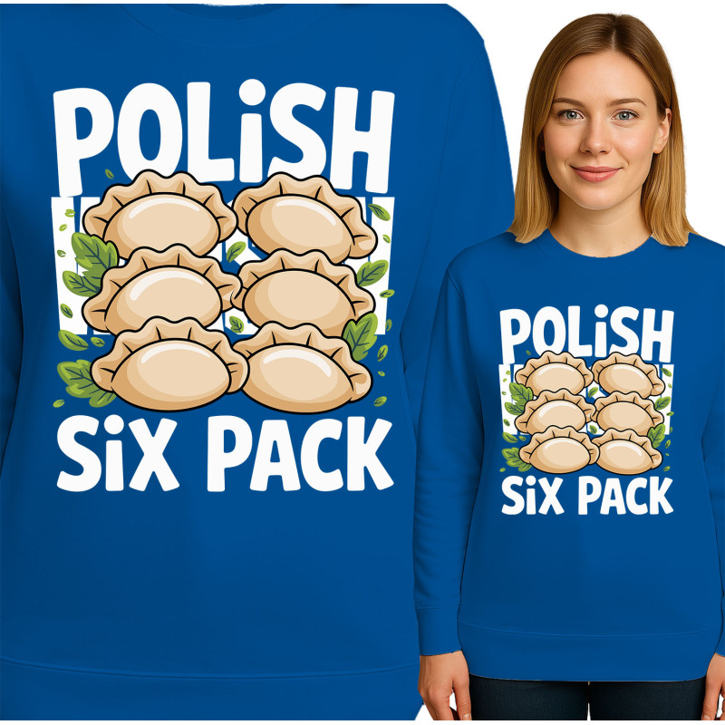 Bluza damska 'Polish Six Pack'