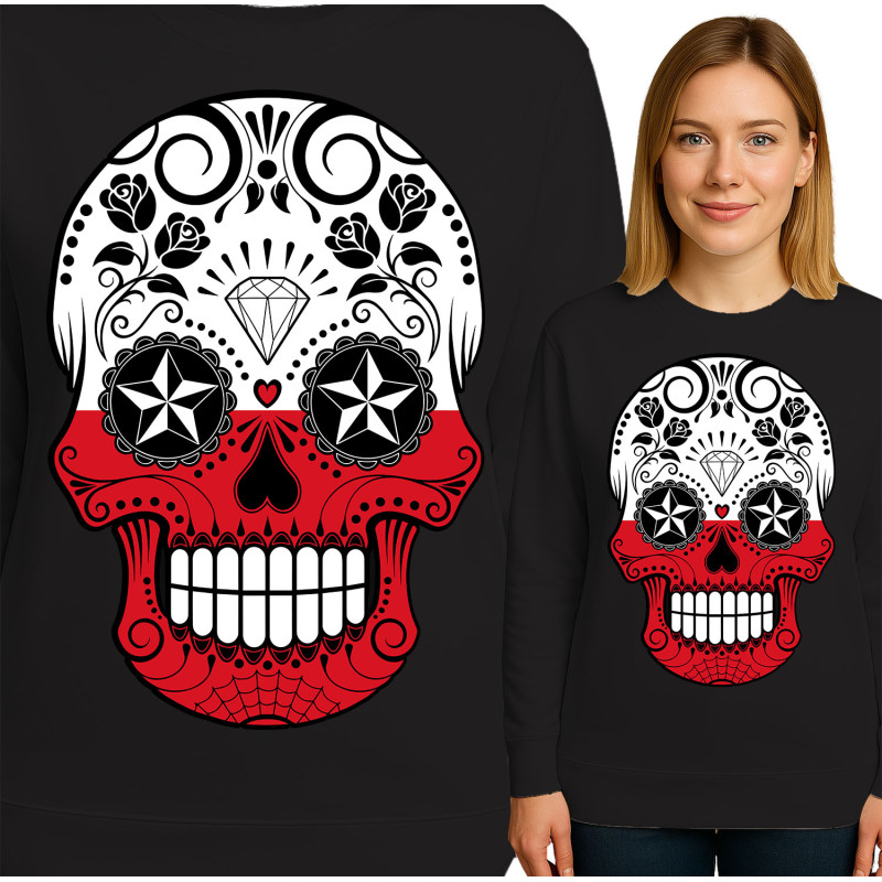 Bluza damska 'Stylish Skull '