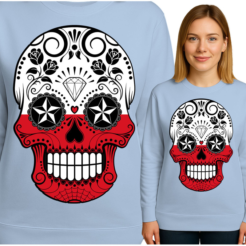 Bluza damska 'Stylish Skull '
