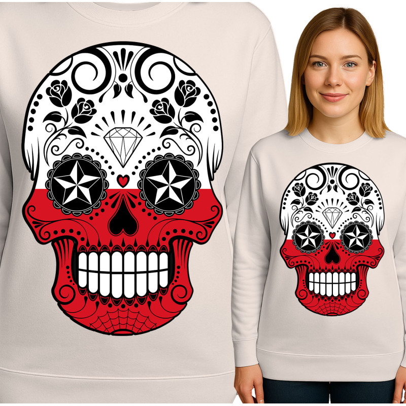 Bluza damska 'Stylish Skull '