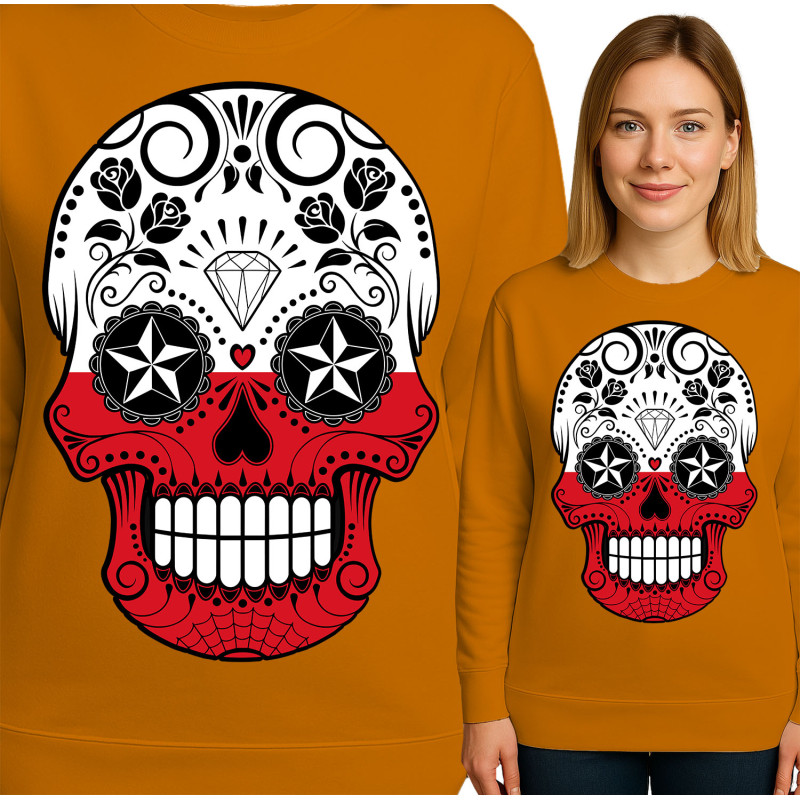 Bluza damska 'Stylish Skull '