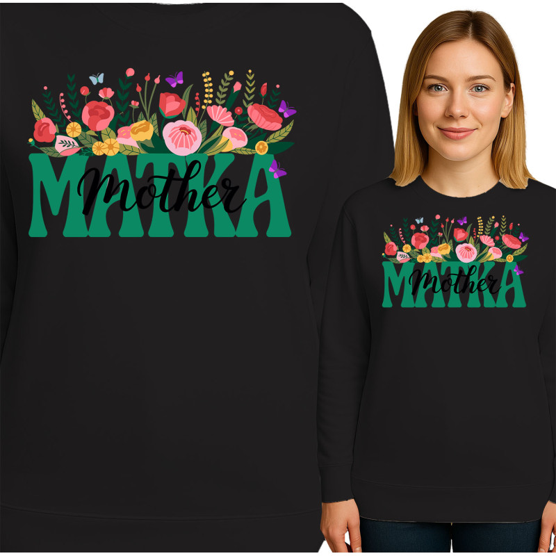 Bloemen Moeder Sweatshirt