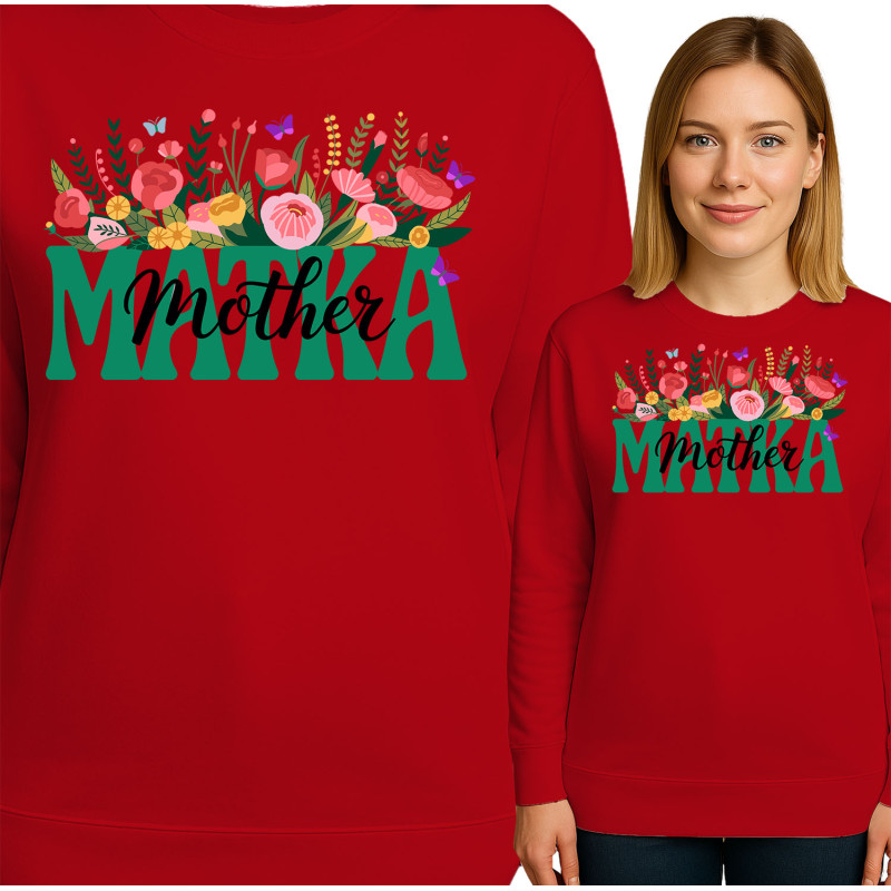 Bloemen Moeder Sweatshirt