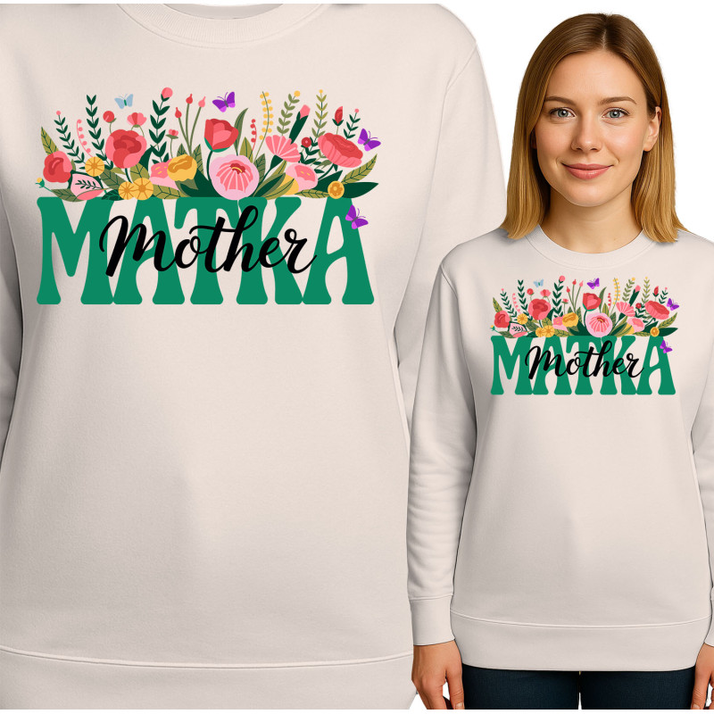 Bloemen Moeder Sweatshirt