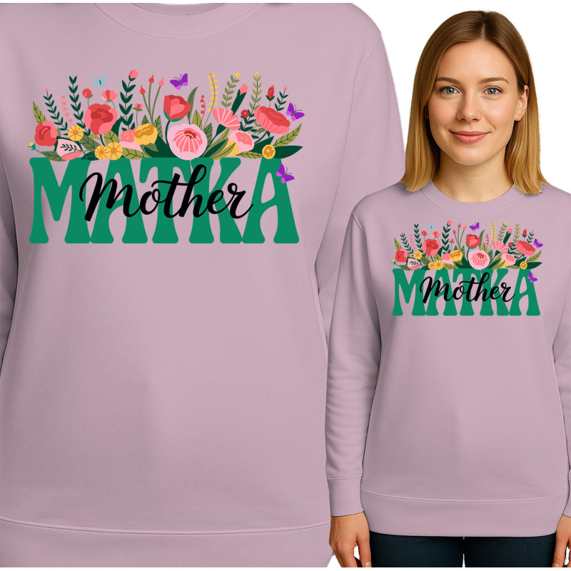 Bloemen Moeder Sweatshirt