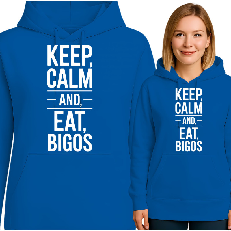Bluza damska 'Keep Calm and Eat Bigos'