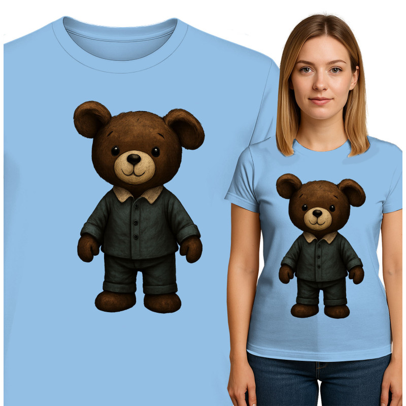 Bluza damska  'uroczym misiem'