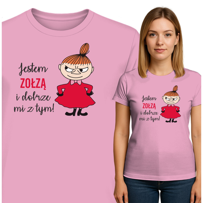 Bluza damska 'Jestem ZOŁZĄ i dobrze miz tym!'