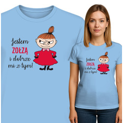Bluza damska 'Jestem ZOŁZĄ i dobrze miz tym!'
