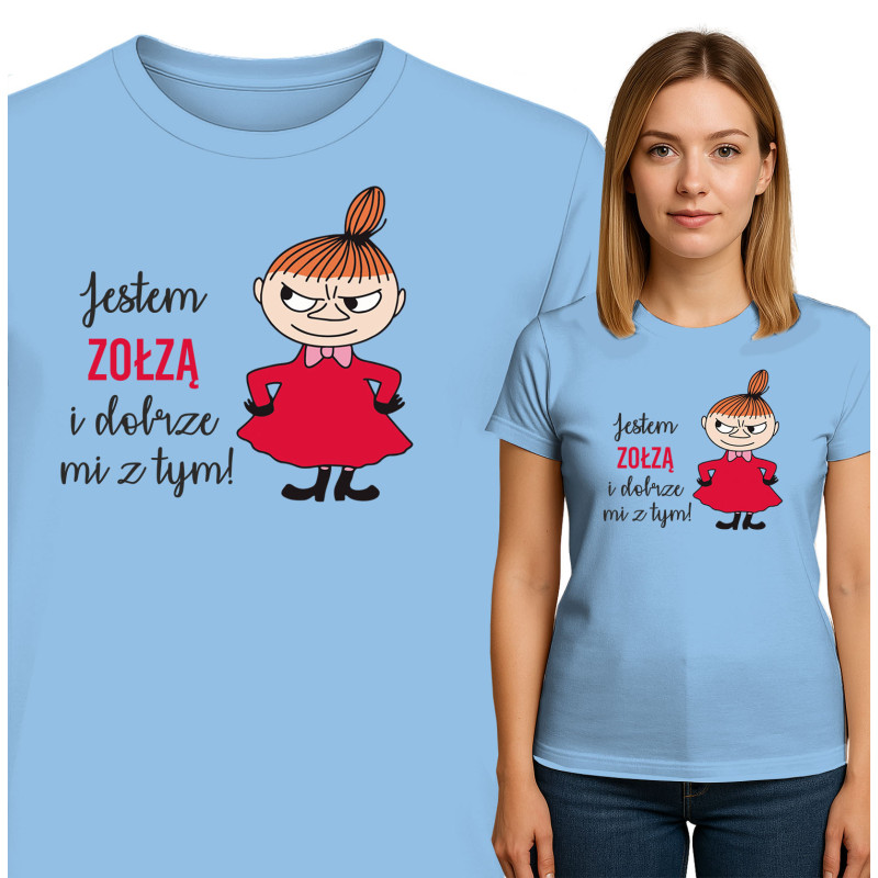 Bluza damska 'Jestem ZOŁZĄ i dobrze miz tym!'
