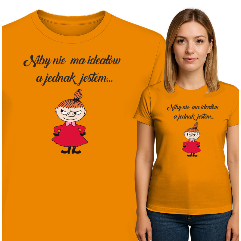 Bluza damska 'Niby nie ma ideatiw a jednak jestem...'