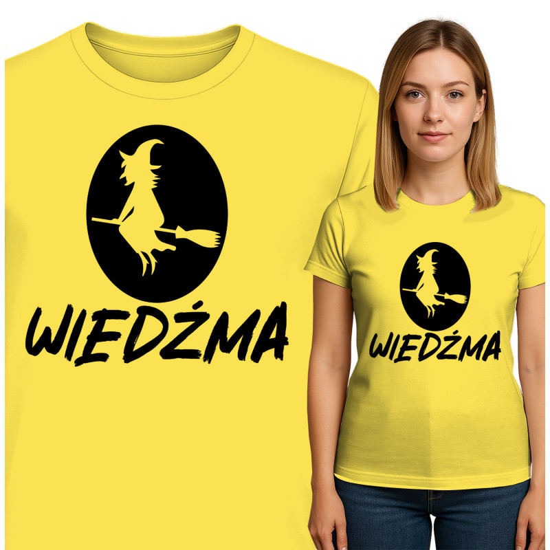 Koszulka damska 'WIEDŹMA'