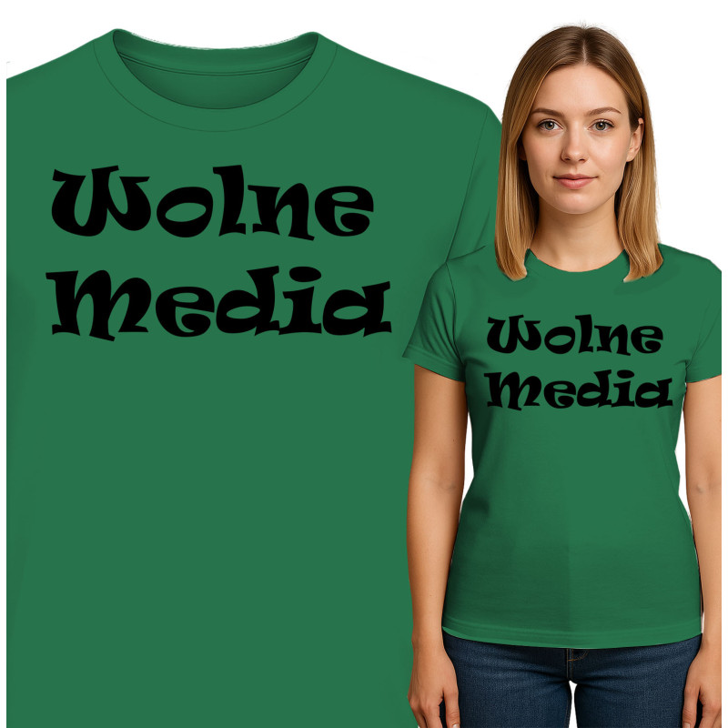 Koszulka damska 'Wolne Media'