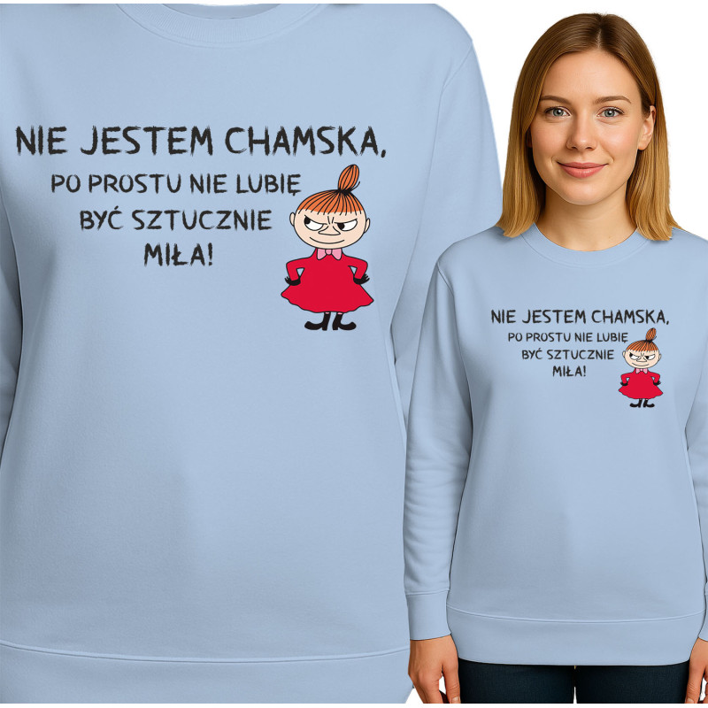 Speelse Sweater met Unieke Quote