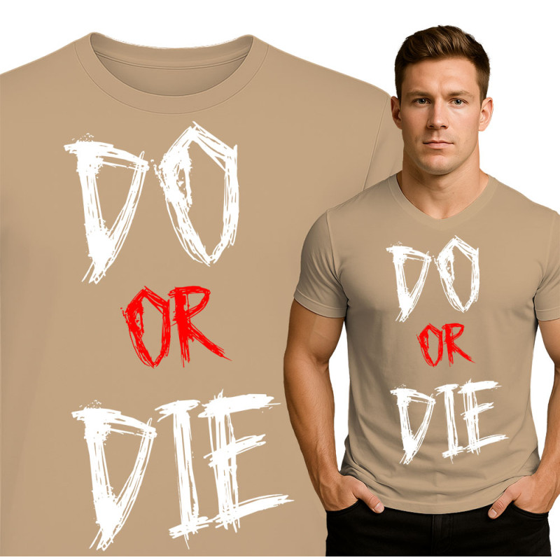 Heren Fitness T-shirt - Do or Die