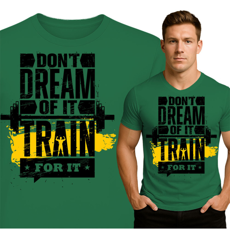 Motivational Gym T-Shirt - Train for It